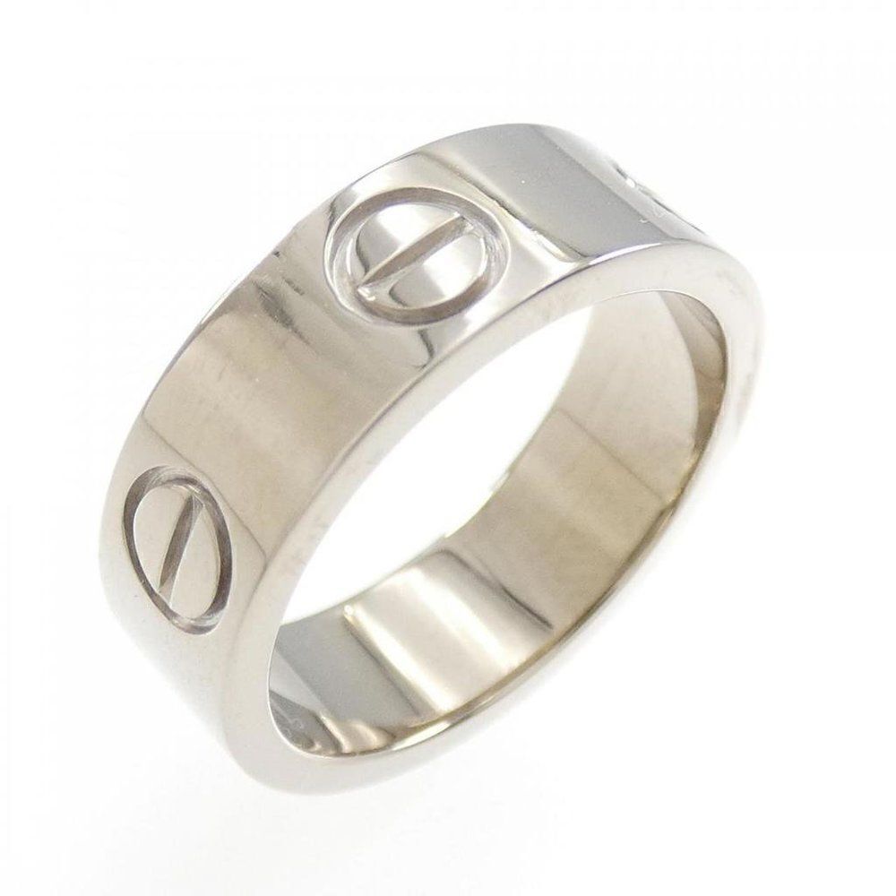 Cartier Love  Ring  EU 48 White Gold